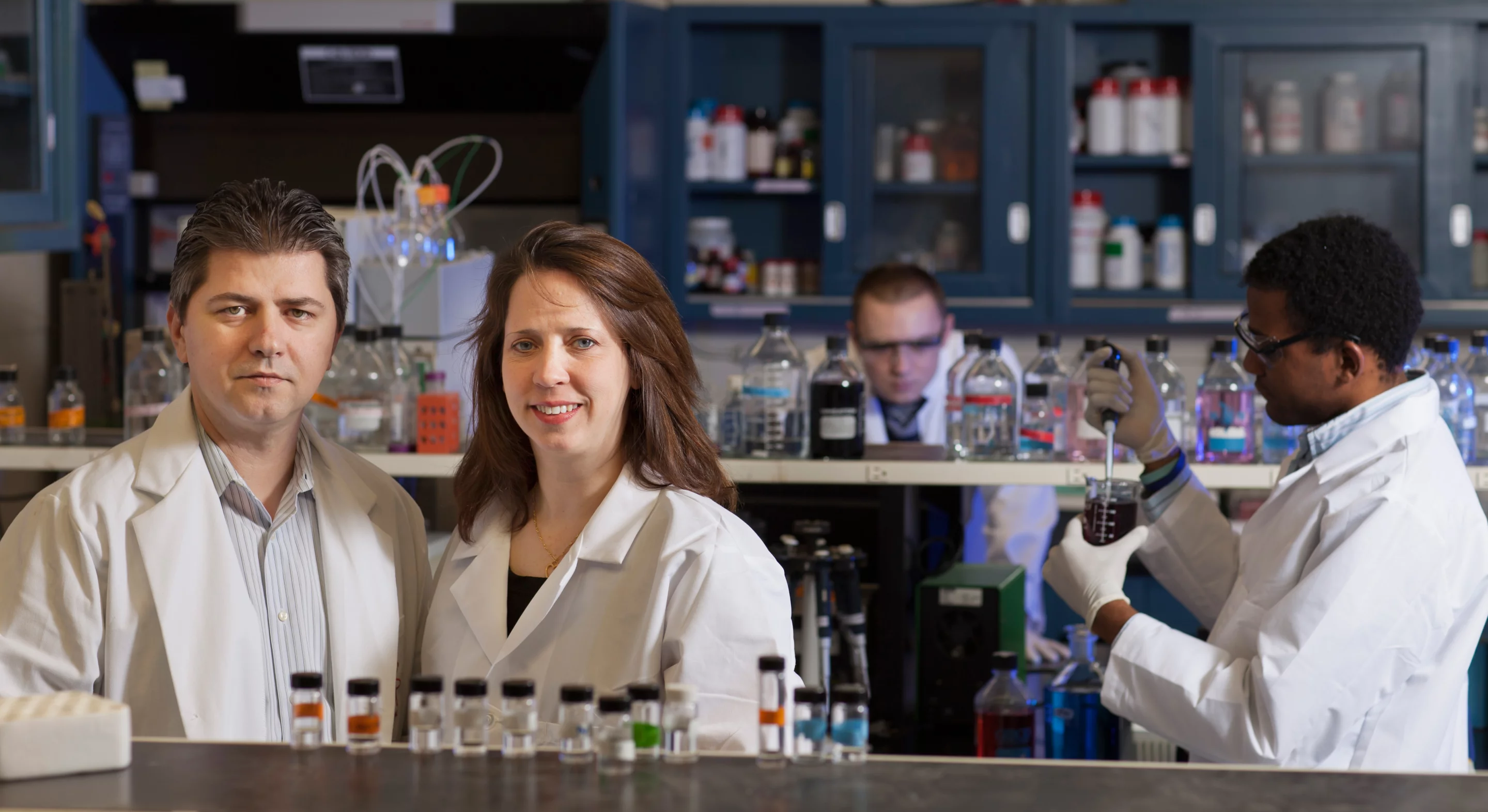 Research suggests that a simple saliva test may prove effective in detecting autism (Photo: Clarkson University)