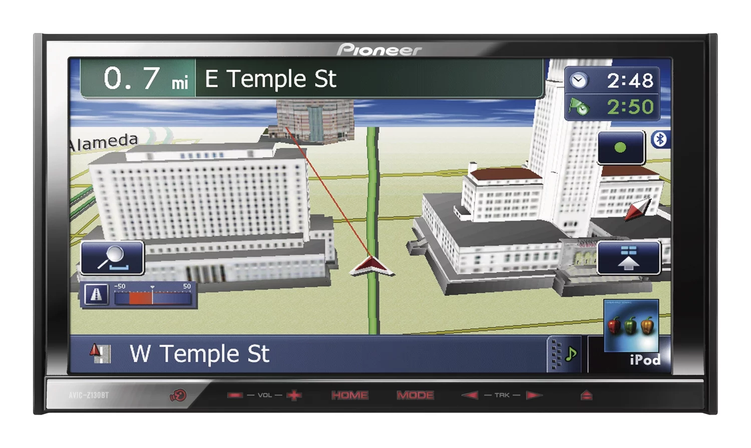 Pioneer AVIC-Z130BT in-car navigation system