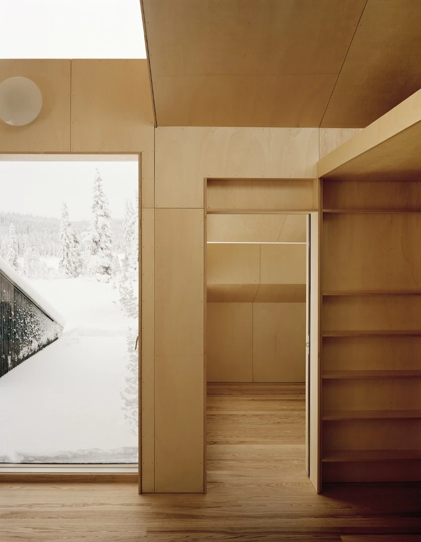 The cabin was completed in January, 2016