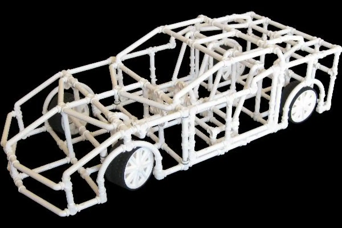 Crossbeams makes it easy to freely create or to design and assemble a huge range of toys