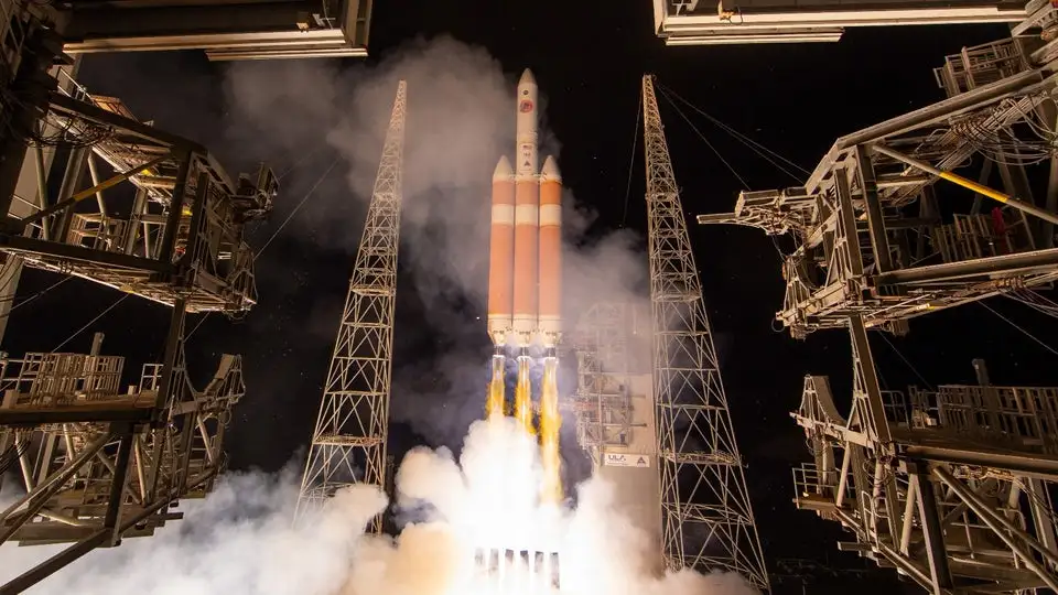 The Solar Parker Probe blasts off from Cape Canaveral