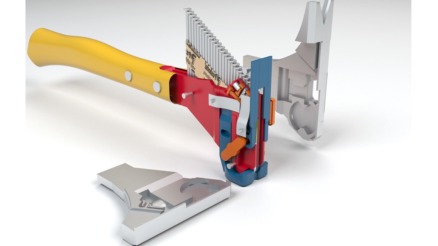 Nifty Nail Dispensing Hammer Might Save Some Sore Thumbs Instead of trying to keep it away from the glass, let your hammer rest on.
