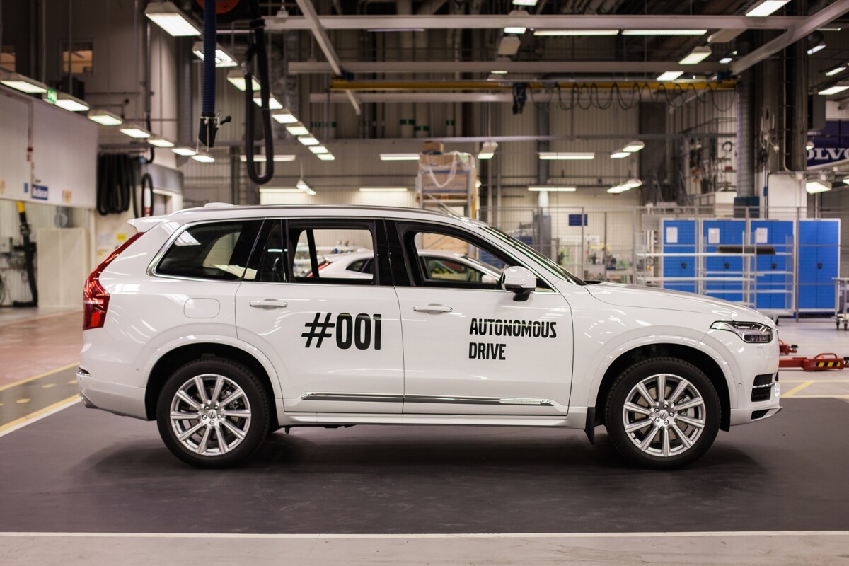 First Self Driving Vehicle Produced For Volvo S Public Trial