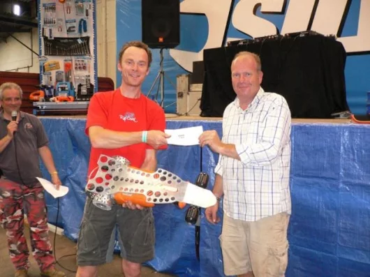 Power Tool Drag Racing: the Dragster's owner takes a class win