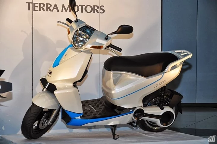 The A4000i, at Terra Motors' announcement this Wednesday
