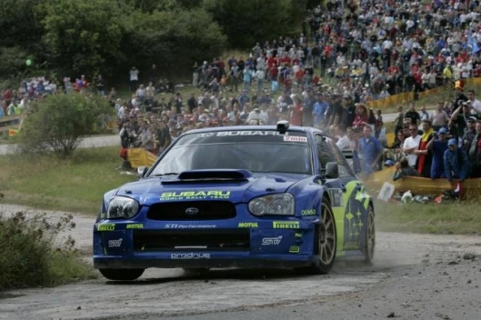 Stephane Sarazzin brought his Subaru home eighth and is looking forward to Corsica and Spain