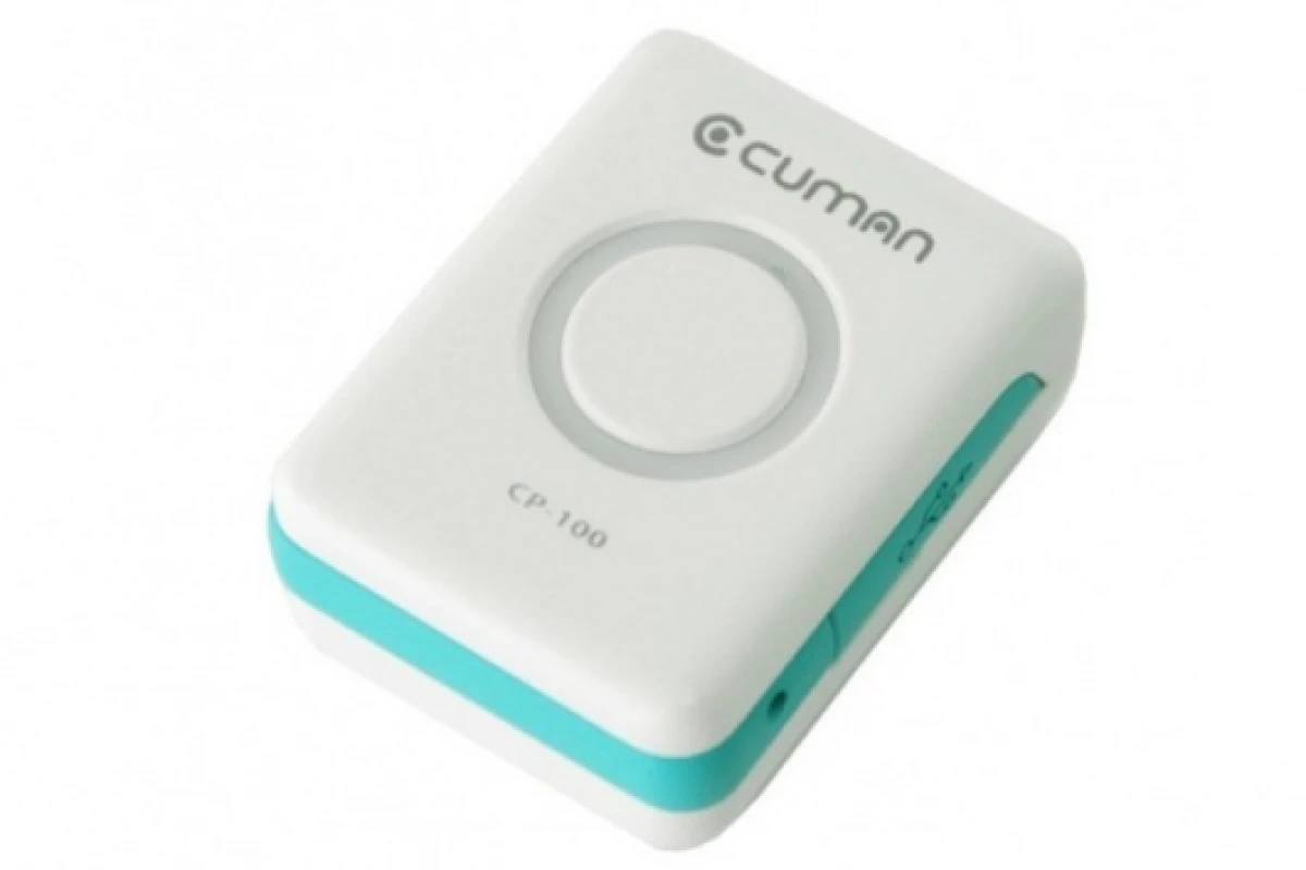 The CP-100G patch-type tracking device from Cuman