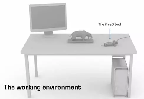 FreeD needs a dedicated workspace