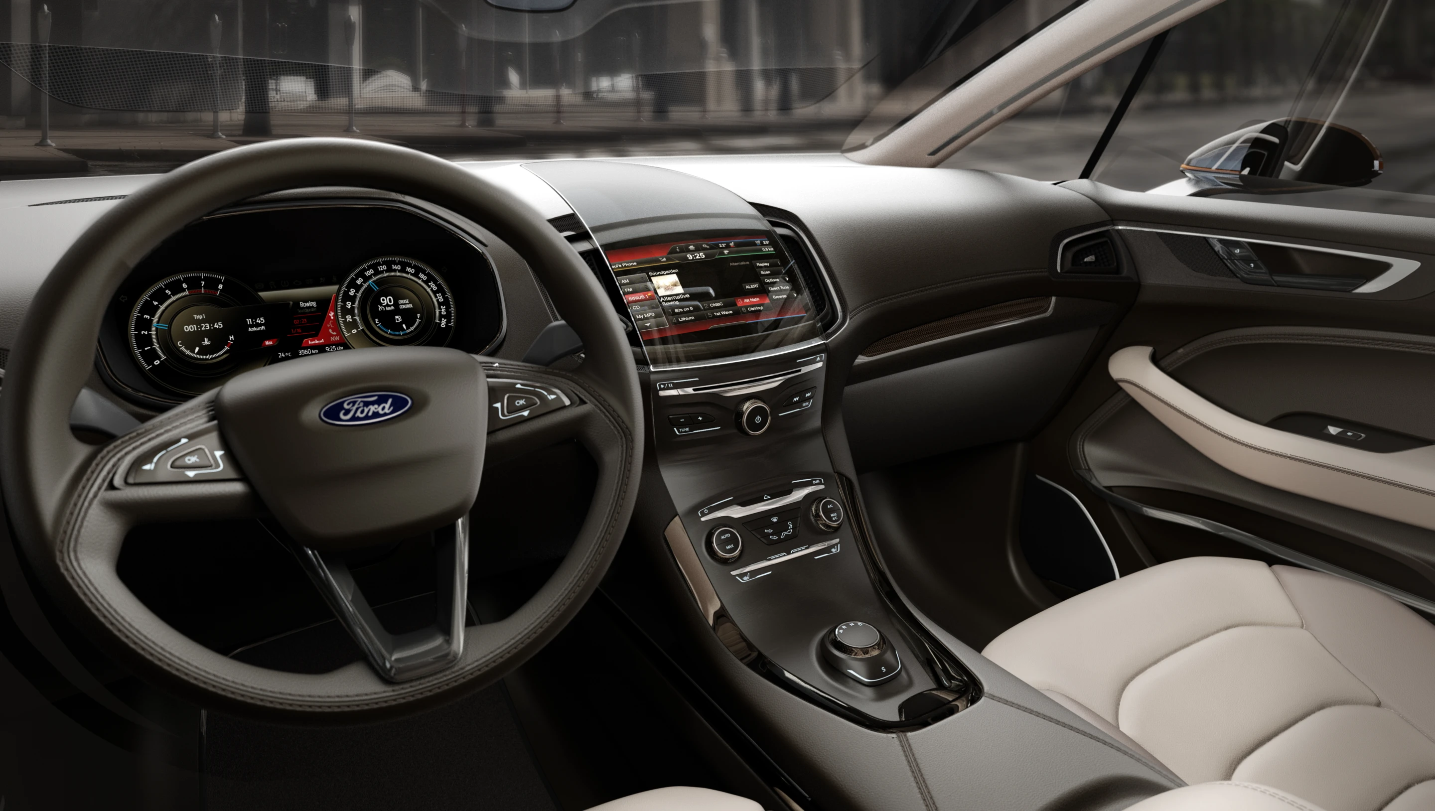 The Ford S-Max Concept interior