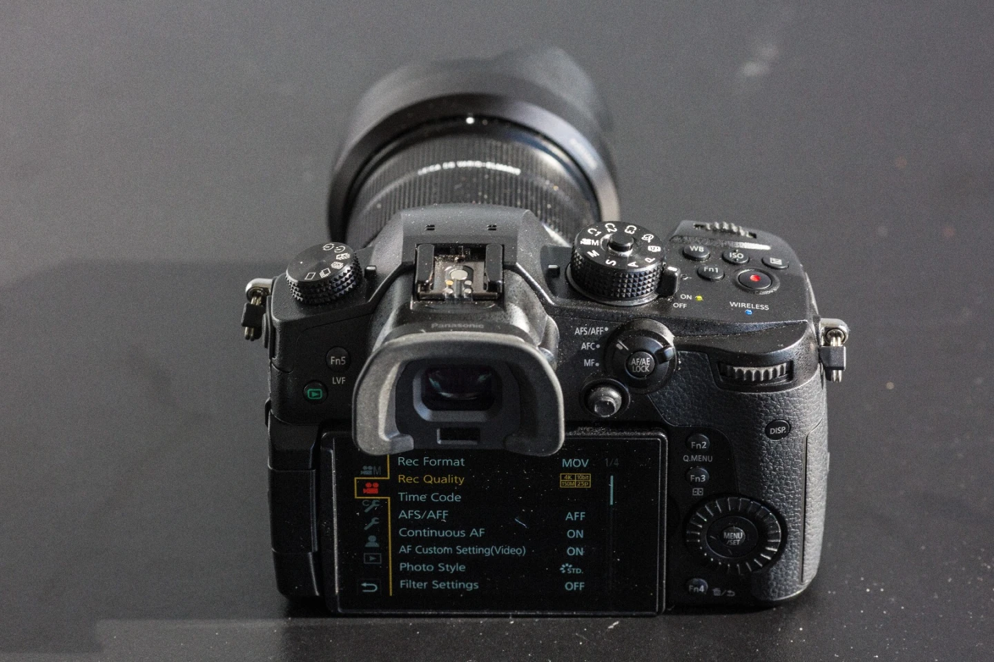 Panasonic GH5: menus work well but aren't as intuitive as they should be