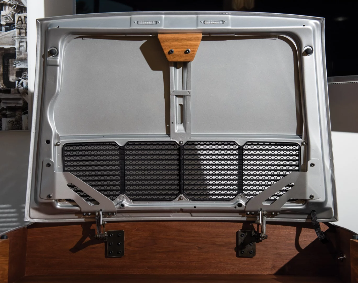 Study time will soon come with a dash of motoring history for one well-heeled home decorator