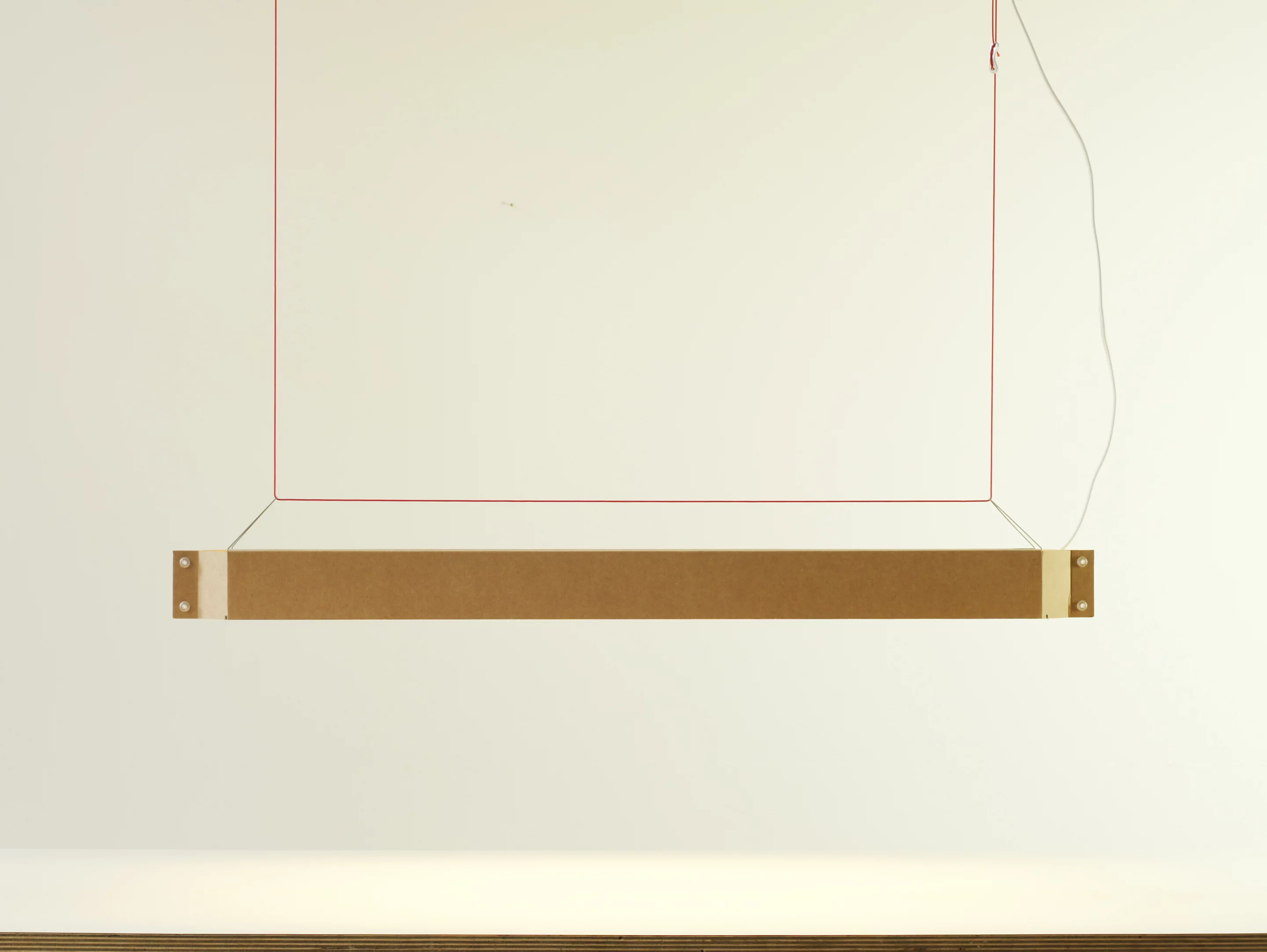 Construction of the lamp is quite easy, all you would have to do is assemble the components and fold the cardboard lamp into shape