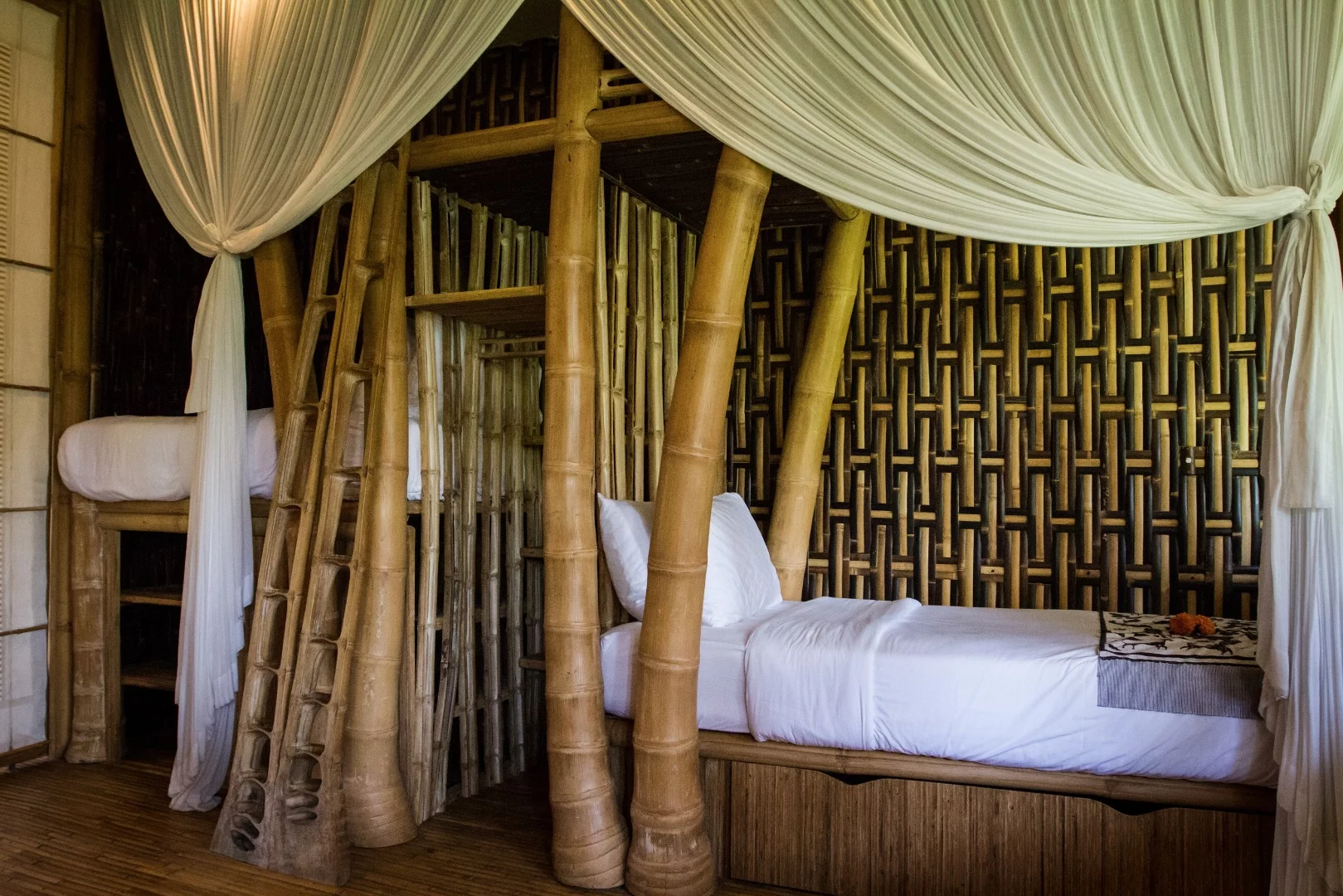 Children's bedroom at the Green Village's Temple House