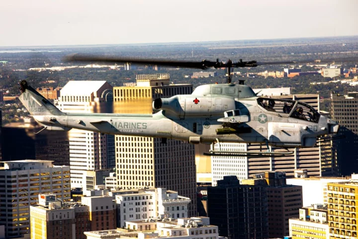 The Bell AH-1W Super Cobra