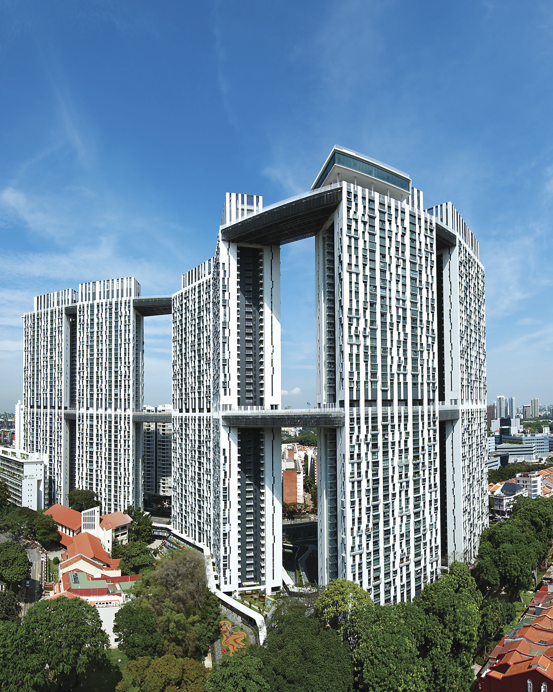 The Pinnacle@Duxton - Singapore was named the 10 Year Award winner. It was designed by ARC Studio Architecture + Urbanism, in collaboration with RSP Architects Planners & Engineers (Pte) Ltd
