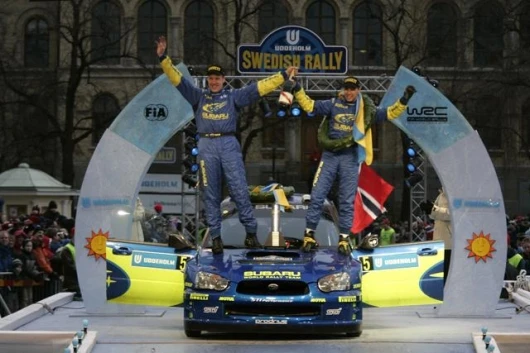Solberg's victory gives him equal footing with his greatest rival for the title after two rounds