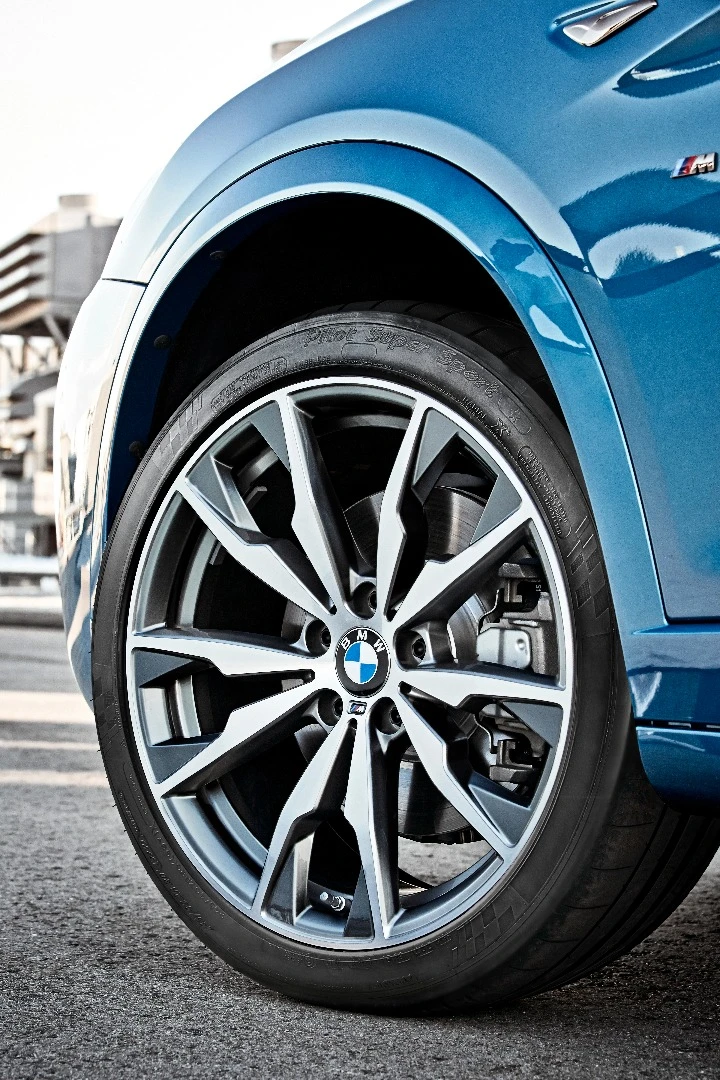 Bigger front brakes are in keeping with the car's greater performance focus