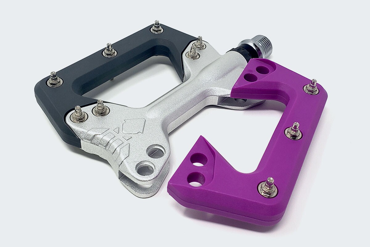 Modular Mountain Bike Pedals Combine Strength With Serviceability
