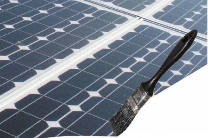 Solar energy paint