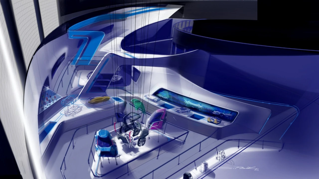 The new Test Track updates the original Test Track sponsored by GM