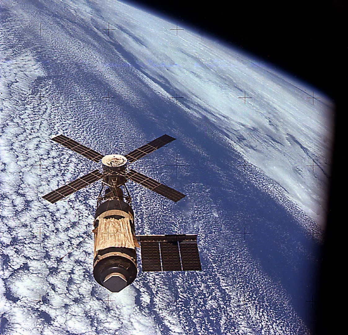 Skylab as seen from orbit