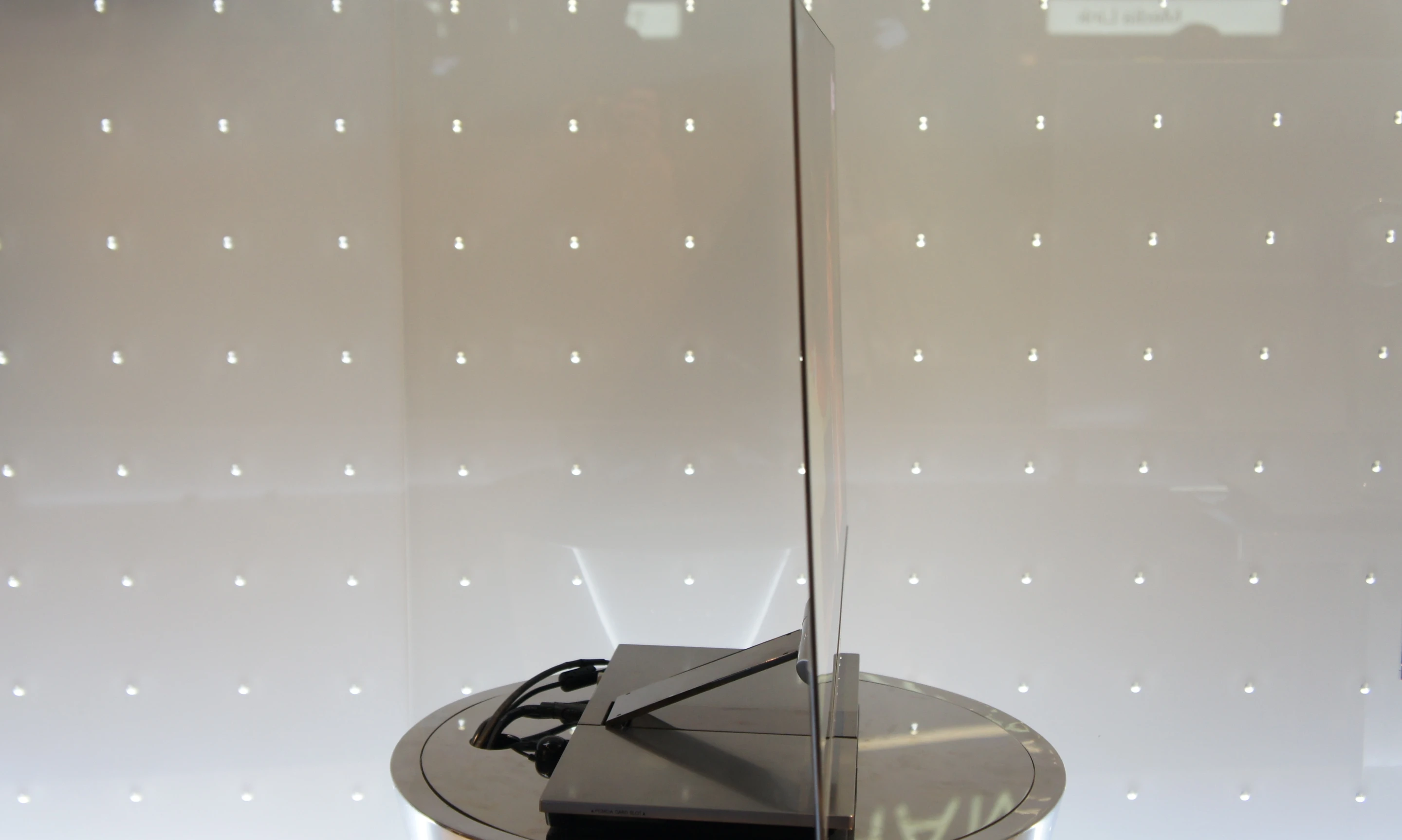 OLED technology reaches new levels of thin