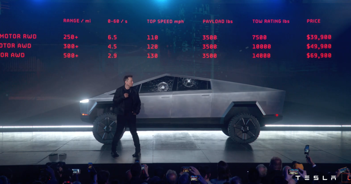 Tesla Cybertruck Revenge Of The Nerds Makes A Smashingly Awkward