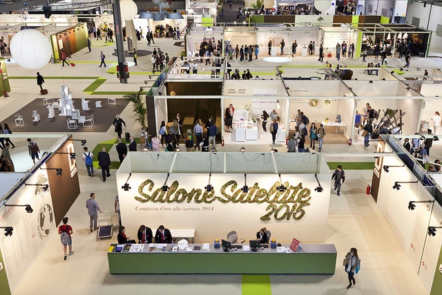 SaloneSatellite Award winners in order from left to right (Photo: Andrea Mariani)