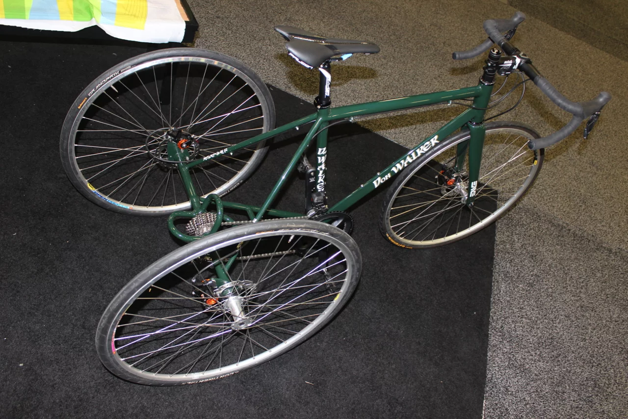 A racing tricycle from Don Walker Cycles – Walker is also the founder of NAHBS
