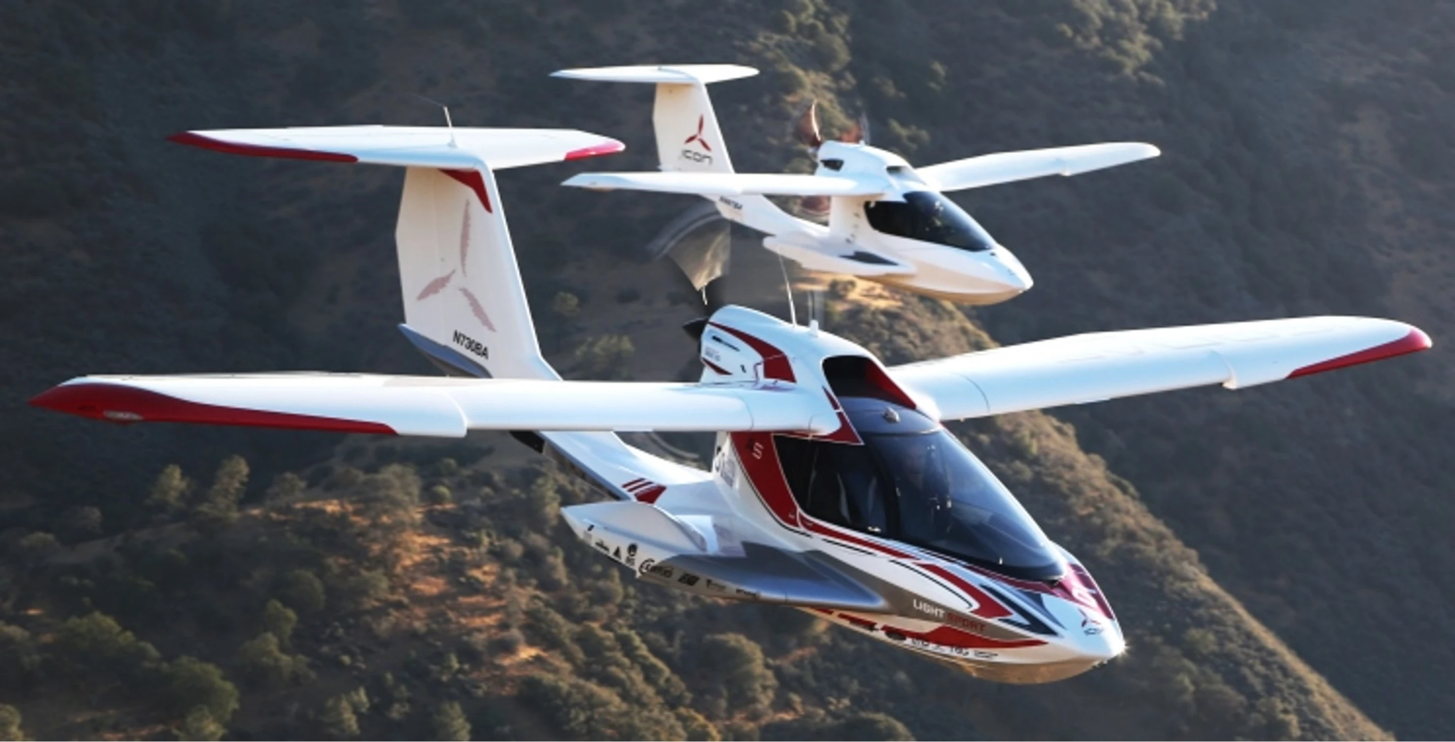 The ICON A5 is aimed at the beginner pilot
