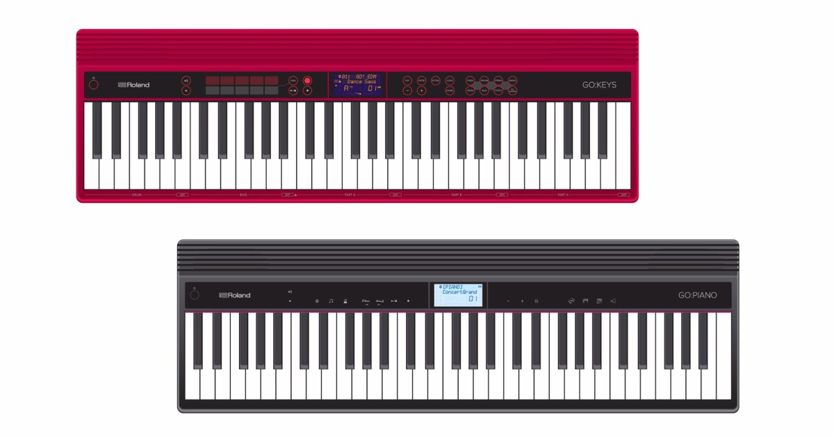 Roland targets beginners with new Go piano keyboards