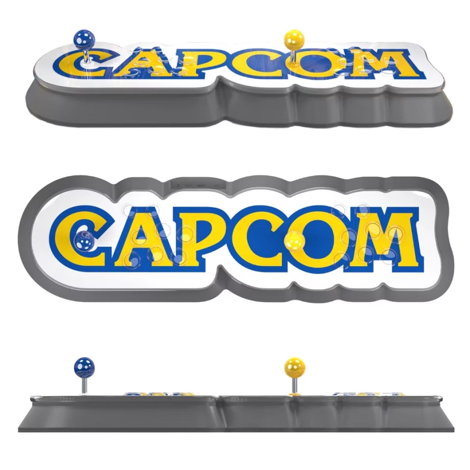 The Capcom Home Arcade is powered by Micro USB, plugs into a TV through HDMI and has onboard Wi-Fi to connect to worldwide leaderboards