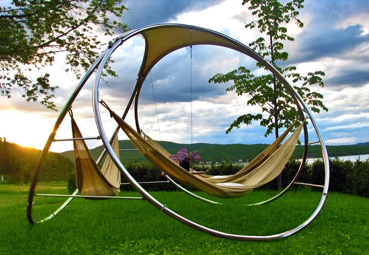 The modern-looking Infinity should provide a focal point in any garden