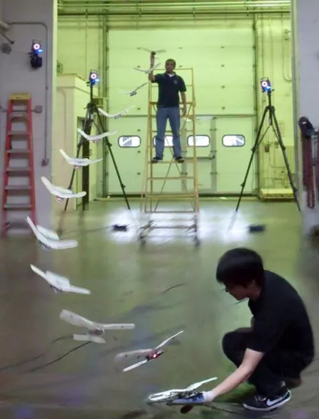 Engineers have created a bird-like micro air vehicle that is capable of coming to a perched landing on a human hand