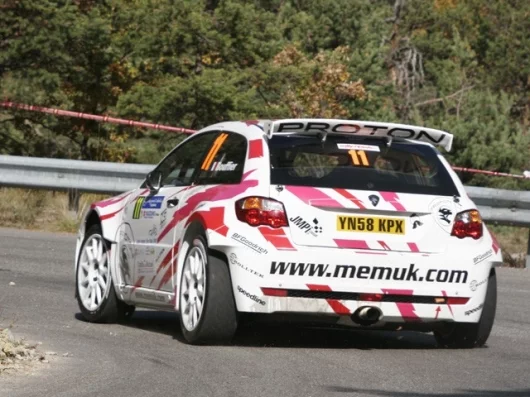 Proton Satria Neo Super 2000 rally car