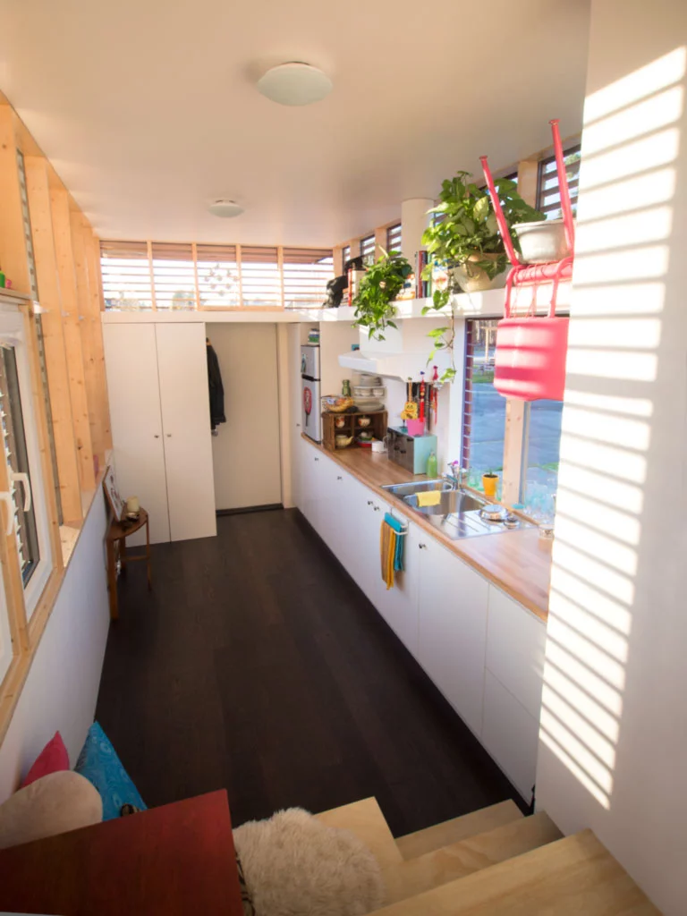 Inside the tiny house (Photo: Marty McLennan)