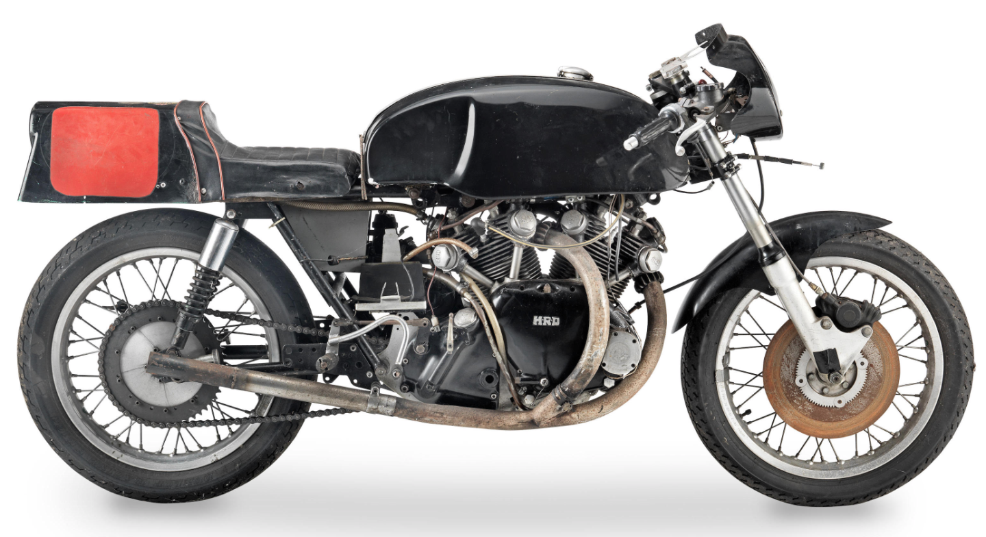 $80,193 | 1949 Vincent 1000cc Black Shadow Racer Project | Official Auction Description