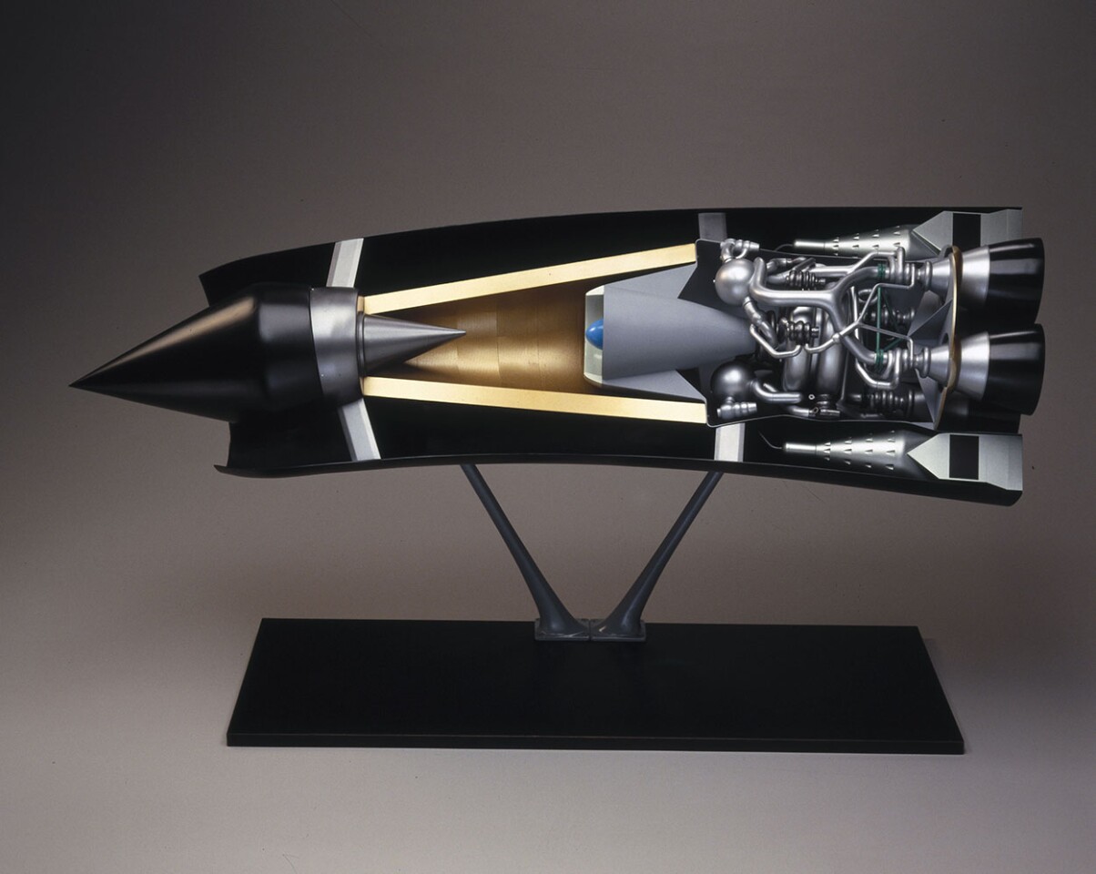 Cross section of the SABRE engine