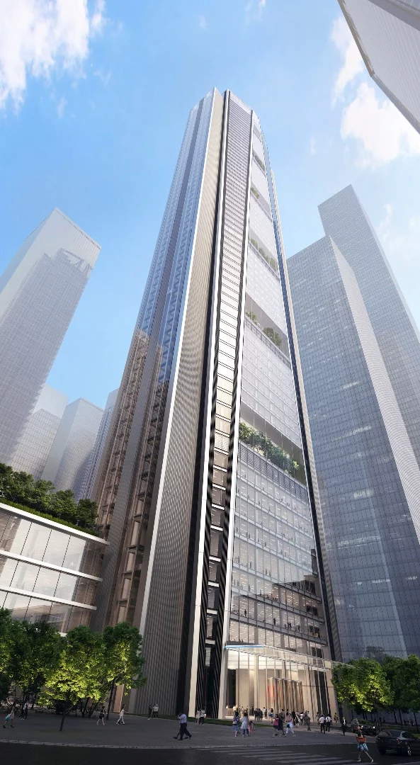 The mixed-use China Merchants Bank HQ project will primarily consist of office space