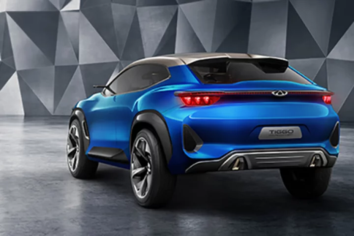 The Chery Tiggo Concept is just a concept at the moment, but we're hoping its design makes it to production