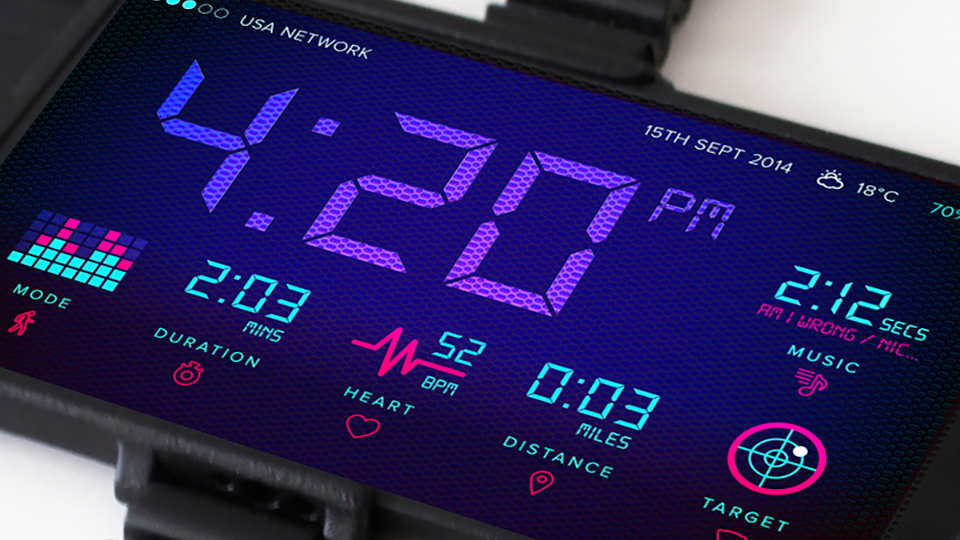 The device acts as a fitness tracker, recording heart rate, distance travelled, duration of session and more