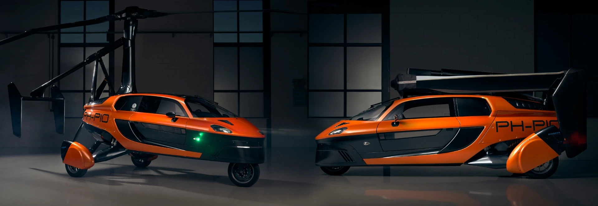 The Pal-V Liberty Pioneer is part-gyrocopter, part-car and part-motorbike