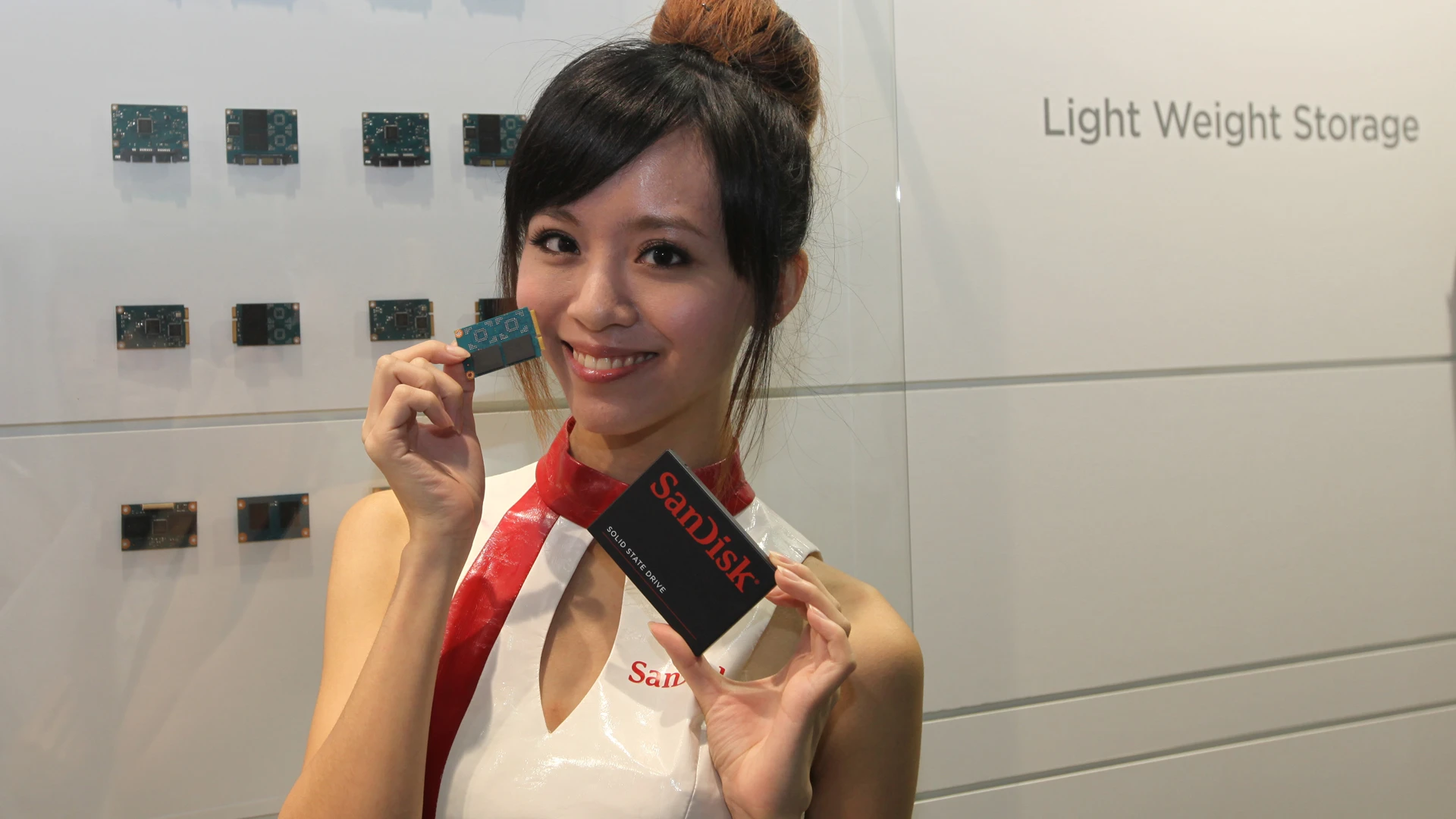 On show at Computex, SanDisk's new SSD modules