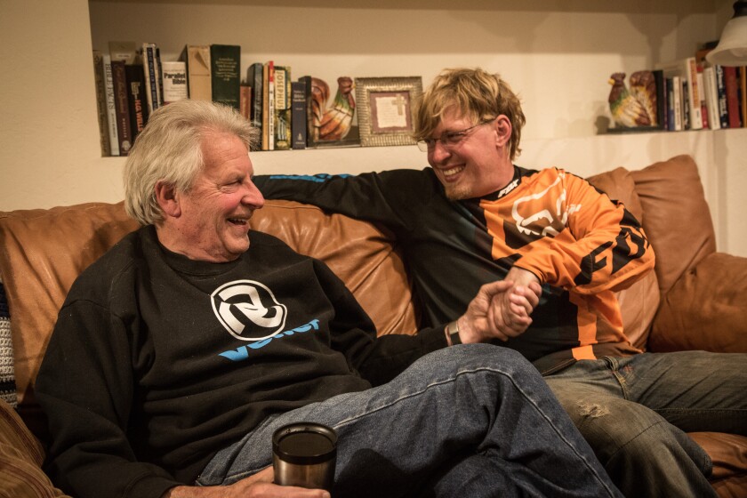 Craig Vetter and Terry Hershner have become fast friends in the last few years