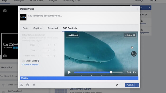 Videos uploaded with the "Enable Guide" box checked will automatically play in this self-directed style