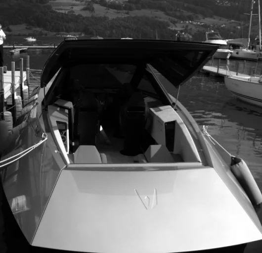 Code X's solar-hybrid luxury yacht
