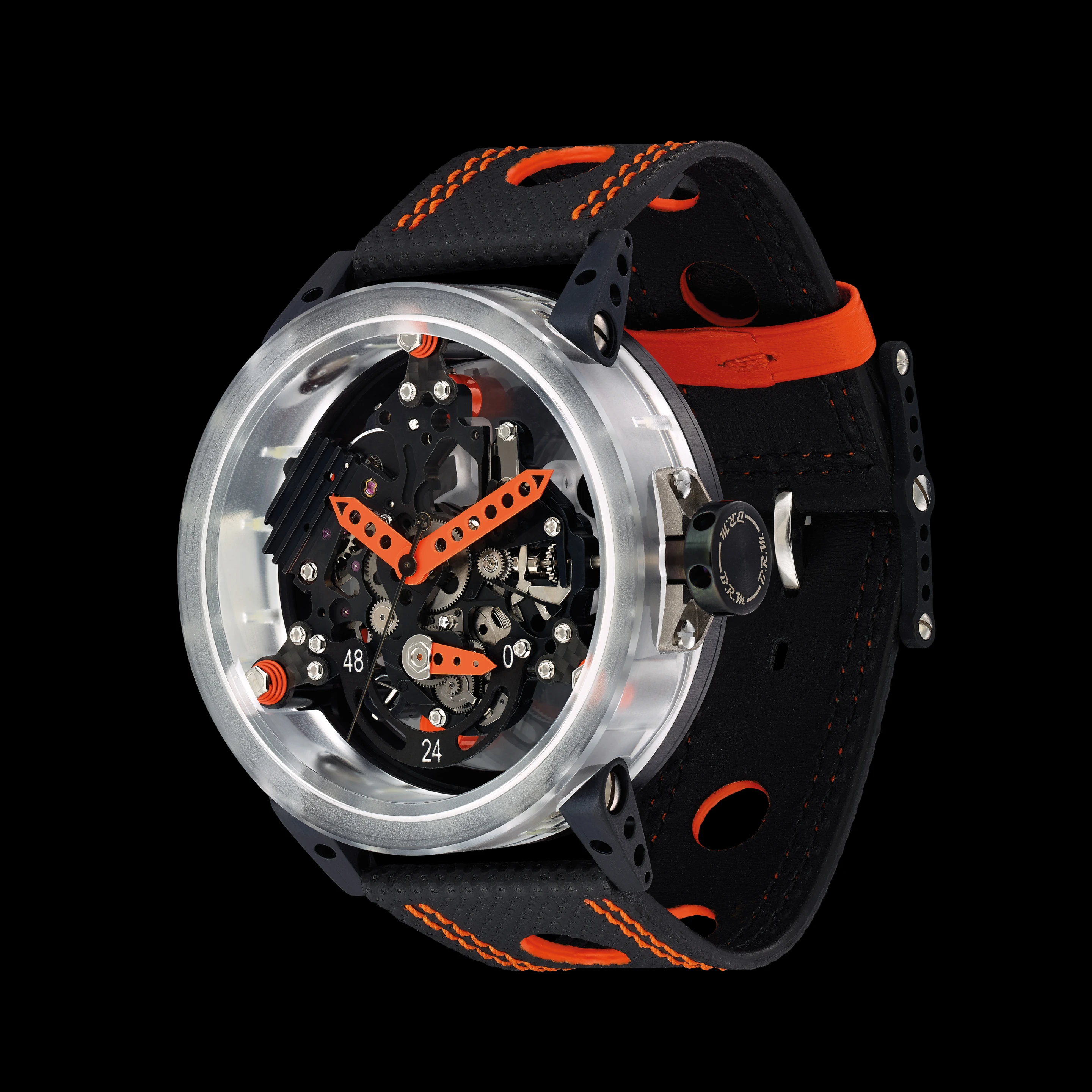 The R50-MK gets billing as the world's lightest power reserve automatic watch at 65.8 g (2.32 oz)