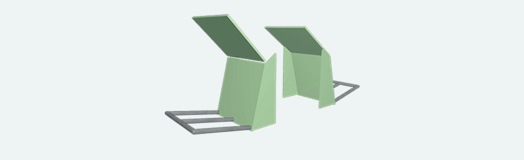 A new military shelter developed at the University of Notre Dame is inspired by origami