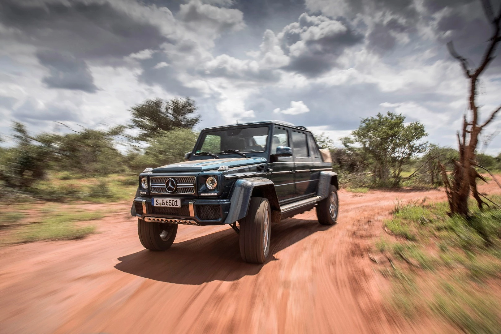 The ultimate chauffeured off-road experience: the Mercedes Maybach G650 Landaulet