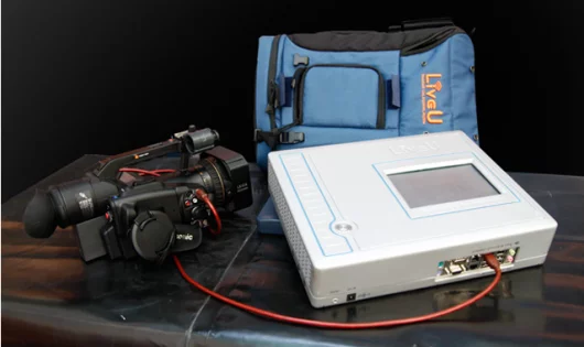 The Livepack with optional external battery for extra power